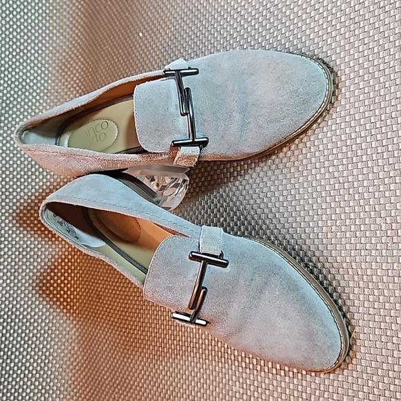 Franco Sarto Shoes - Franco Sarto Sueded Leather low heeled shoes loafers * size 8 M
